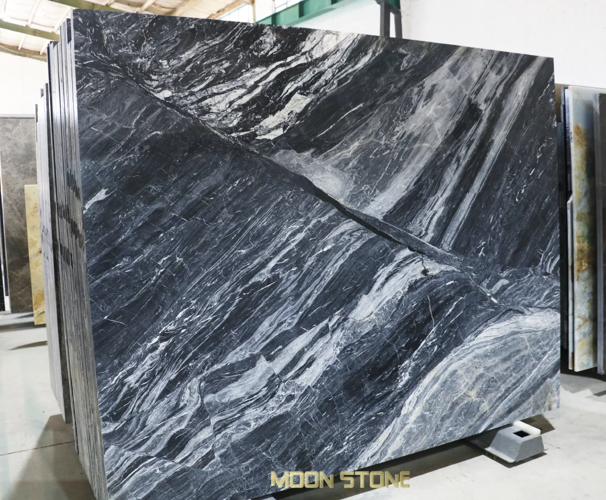 Black Ali Gudarz Crystal Marble